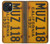 S4060 Vintage California Car License Plate Case For iPhone 15