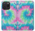 S4033 Pastel Color Tie Dye Case For iPhone 15 Pro