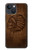 S4035 Native American Wood Carving Case For iPhone 14