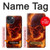 S4062 Fire Skull Case For iPhone 14
