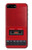 S4073 Vintage Red Cassette Player Graphic Case For iPhone 7 Plus, iPhone 8 Plus