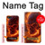 S4062 Fire Skull Case For iPhone 5 5S SE
