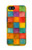 S4077 Water Color Painting Colorful Check Pattern Case For iPhone 5 5S SE