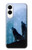 S4053 Two Wolves Couple Howling Forest Case For Samsung Galaxy S25 Edge