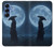 S4034 Samurai Moon Night Case For Samsung Galaxy S25