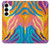 S4037 Colorful Zebra Pattern Case For Samsung Galaxy S25 Plus