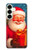 S4046 Happy Santa Case For Samsung Galaxy S25 Plus