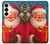 S4046 Happy Santa Case For Samsung Galaxy S25 Plus