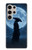 S4034 Samurai Moon Night Case For Samsung Galaxy S24 Ultra