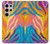 S4037 Colorful Zebra Pattern Case For Samsung Galaxy S24 Ultra