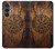 S4036 Viking Vegvisir Compass Wood Case For Samsung Galaxy S23 FE