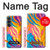 S4037 Colorful Zebra Pattern Case For Samsung Galaxy S23 FE