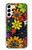 S4043 Colorful Flowers Cartoon Case For Samsung Galaxy S23 Plus