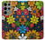 S4043 Colorful Flowers Cartoon Case For Samsung Galaxy S23 Ultra