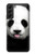 S4049 Cute Panda Stick Out Tongue Case For Samsung Galaxy S22 Plus