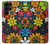 S4043 Colorful Flowers Cartoon Case For Samsung Galaxy S22 Ultra