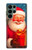 S4046 Happy Santa Case For Samsung Galaxy S22 Ultra