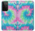 S4033 Pastel Color Tie Dye Case For Samsung Galaxy S21 Ultra 5G