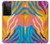 S4037 Colorful Zebra Pattern Case For Samsung Galaxy S21 Ultra 5G
