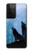 S4053 Two Wolves Couple Howling Forest Case For Samsung Galaxy S21 Ultra 5G