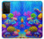 S4058 Colorful Aquarium Case For Samsung Galaxy S21 Ultra 5G