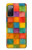 S4077 Water Color Painting Colorful Check Pattern Case For Samsung Galaxy S20 FE