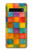 S4077 Water Color Painting Colorful Check Pattern Case For Samsung Galaxy S10 5G