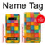 S4077 Water Color Painting Colorful Check Pattern Case For Samsung Galaxy S10