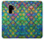S4071 Colorful Mermaid Scale Case For Samsung Galaxy S9 Plus