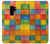 S4077 Water Color Painting Colorful Check Pattern Case For Samsung Galaxy S9 Plus