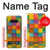 S4077 Water Color Painting Colorful Check Pattern Case For Note 8 Samsung Galaxy Note8