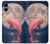 S4045 Dolphin Moon Night Case For Samsung Galaxy A06