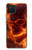 S4062 Fire Skull Case For Samsung Galaxy A12