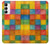 S4077 Water Color Painting Colorful Check Pattern Case For Samsung Galaxy A14 5G