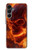 S4062 Fire Skull Case For Samsung Galaxy A16 5G