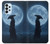 S4034 Samurai Moon Night Case For Samsung Galaxy A23
