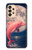 S4045 Dolphin Moon Night Case For Samsung Galaxy A33 5G