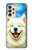 S4064 Smile Dog Van Gogh Starry Night Case For Samsung Galaxy A33 5G