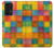 S4077 Water Color Painting Colorful Check Pattern Case For Samsung Galaxy A33 5G