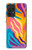 S4037 Colorful Zebra Pattern Case For Samsung Galaxy A52, Galaxy A52 5G