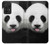 S4049 Cute Panda Stick Out Tongue Case For Samsung Galaxy A52, Galaxy A52 5G