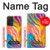 S4037 Colorful Zebra Pattern Case For Samsung Galaxy A52s 5G