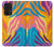 S4037 Colorful Zebra Pattern Case For Samsung Galaxy A53 5G
