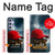 S4056 Madagascar Turtle Red Cap Case For Samsung Galaxy A54 5G