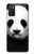 S4049 Cute Panda Stick Out Tongue Case For Samsung Galaxy A03S