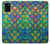S4071 Colorful Mermaid Scale Case For Samsung Galaxy A03S