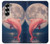 S4045 Dolphin Moon Night Case For Samsung Galaxy Z Fold 7