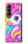 S4057 Cute Unicorn Cartoon Case For Samsung Galaxy Z Fold 4