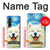 S4064 Smile Dog Van Gogh Starry Night Case For Samsung Galaxy Z Fold 3 5G