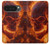 S4062 Fire Skull Case For Google Pixel 10 Pro XL